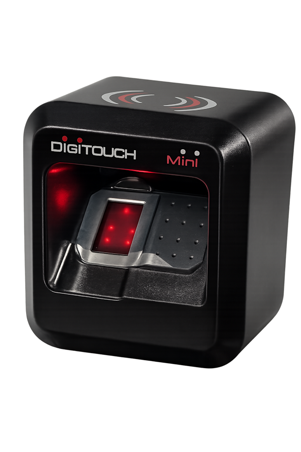 Lecteur biométrique DigiTouch Mini avec reconnaissance des empreintes digitales