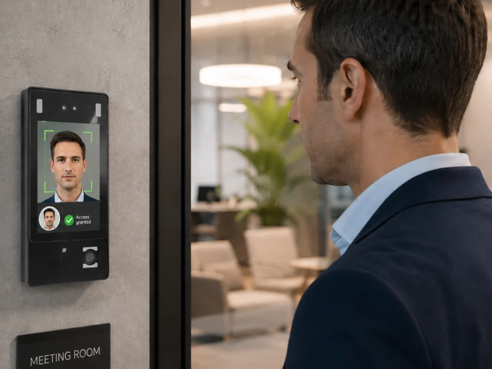 ABIOCODE lecteur biométrique de reconnaissance faciale et palmaire à QR CODE